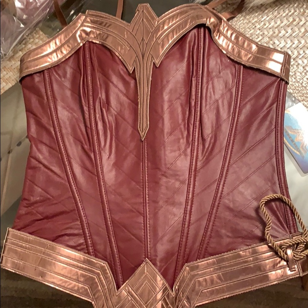 Dc comics wonder woman corset top